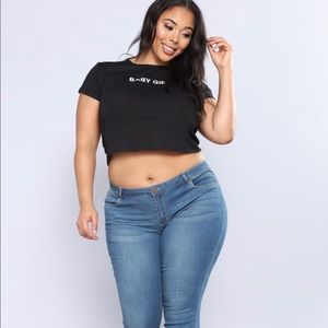 Fashion Nova: I’m His Baby Girl Tee